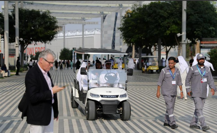 中國電動車助力迪拜氣候大會